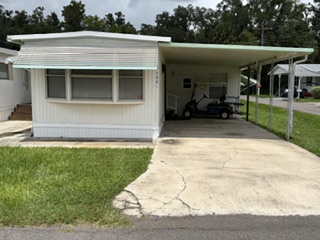 Front of Mobile Home