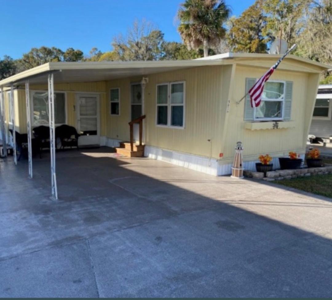 Front of Mobile Home