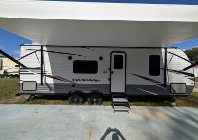 Outside Awning Extended